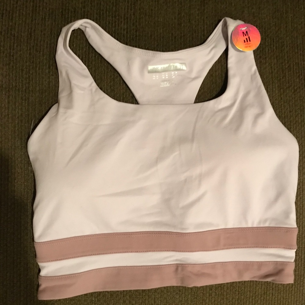 Forever 21 Pink/Maroon Sports Bra